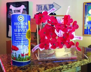 Poppies for veterans: Paper flowers honor military service